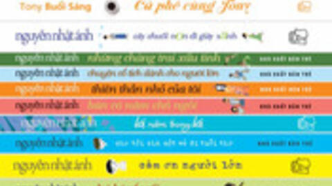 Bảng xếp hạng sách bán chạy năm nay liên tiếp gọi tên những cuốn sách của Nguyễn Nhật Ánh